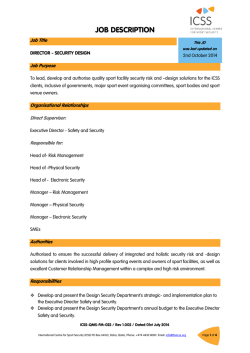 JD Director - Security Design