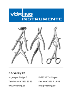 E.G. V&ouml;rling KG