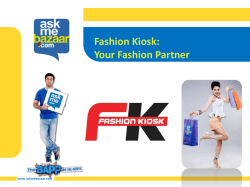 Download Product Presentation - Register as a Seller