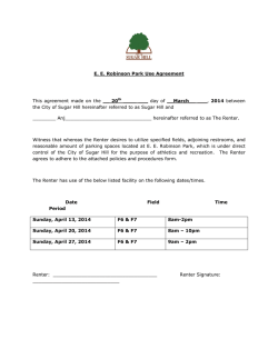 E.E. Robinson PERMIT - Atlanta Cricket League