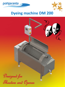 Dyeing machine DM 200