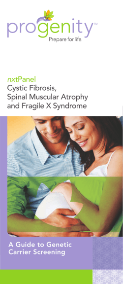 nxtPanel Cystic Fibrosis, Spinal Muscular Atrophy and