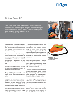 Dr&auml;ger Saver CF