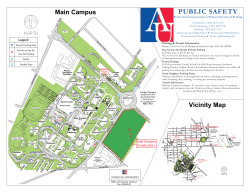 Campus Parking Map - American University