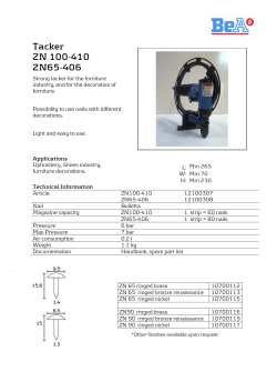 Tacker ZN 100-410 ZN65-406