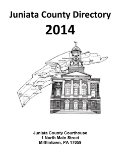 Juniata County Directory