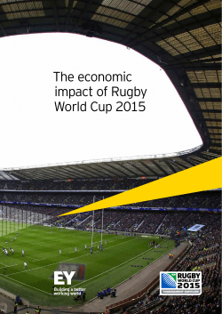 The economic impact of Rugby World Cup 2015