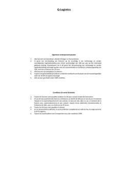 Programmabegroting 2013
