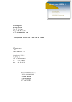Informatie activiteitenweek