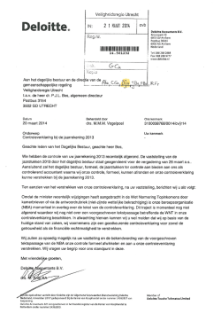 JAARPROGRAMMA 2015