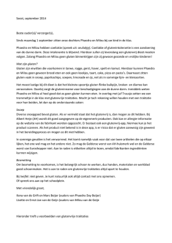 Informatie over Coeliakie