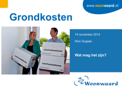 Duijster – Grondkosten