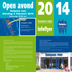 dinsdag 4 februari 2014