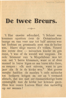 Document openen - Twentse Taalbank