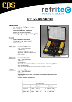 BRHT2G brander kit