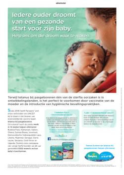 Iedere ouder droomt van een gezonde start voor zijn baby.