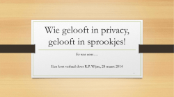 2. Patiënt, privacy en aansprakelijkheid