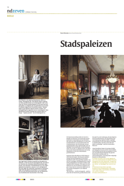 Stadspaleizen - Arjan Bronkhorst