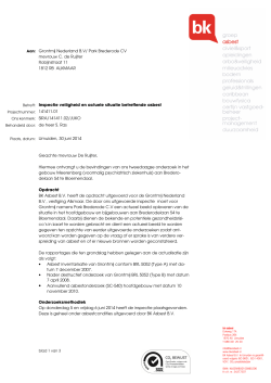2014-06-30B Briefrapport Quickscan Meerenberg versie 2
