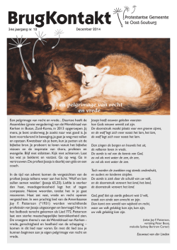 BK VPJP 12dec - Protestantse Gemeente te Oost Souburg