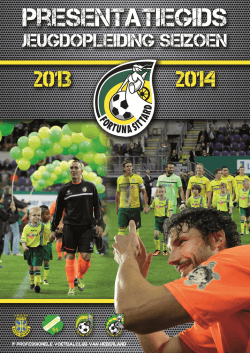 Presentatiegids seizoen 2013-2014