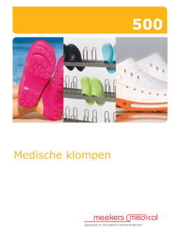 Complete brochure Medische Klompen (PDF)