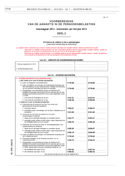 BELGISCH STAATSBLAD — 28.03.2014 − Ed. 2