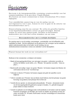 Horecamedewerker (m/v)