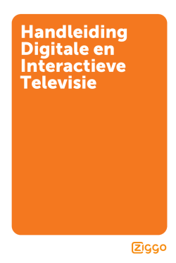 Handleiding Digitale en Interactieve Televisie v3.3