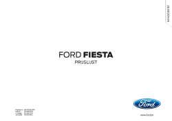 FORD FIESTA - De Ford verdeler