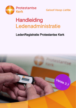 handleiding-LA-KLEUR - Protestantse Kerk in Nederland