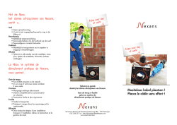 Met de Nbox, het slimme afrolsysteem van Nexans, werkt u... La