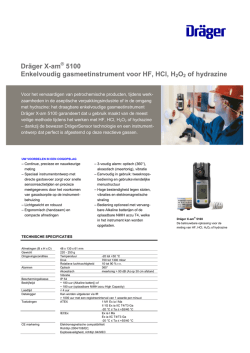 Dr&auml;ger X-am&reg; 5100 (PDF)