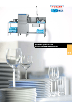 Doorschuif vaatwasmachines AM/AMX/AUX