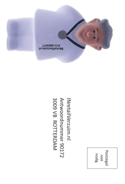 INretailVerzuim.nl Antw oordnummer 90172 3009 VB RO TTERD AM