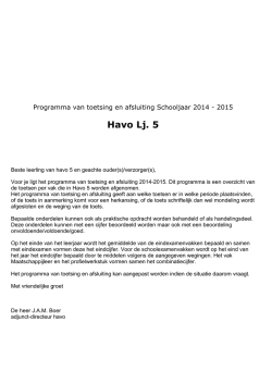Havo Lj. 5