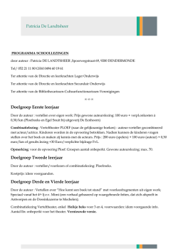 programma schoollezingen