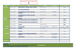 Heb je interesse in een cursus?