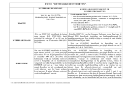 informatienota dd 14/11/2014