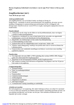 Jeugdbeschermer (m/v) - Jeugdbescherming Gelderland