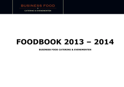 FOODBOOK 2013 - 2014