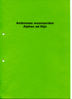 55 Ambonese woonoorden Alphen ad Rijn, 1971, 3