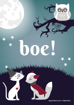 happy halloween by &copy; Oktoberdots