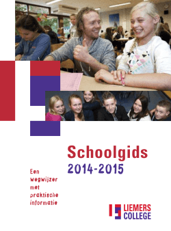 Schoolgids 2014-2015