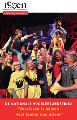 NVW brochure lr - Stichting Lezen
