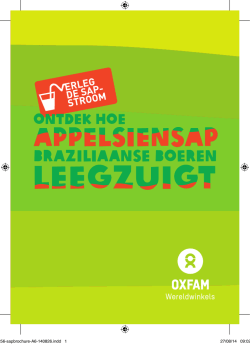 Introductie tot casestudy sinaasappelsap (6513 kb - )