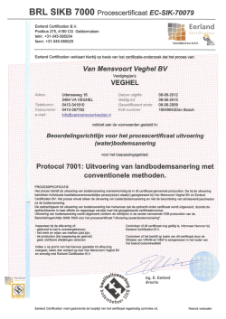 Bodemsanering BRL SIKB 7000