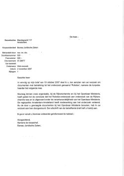 een besluit genomen