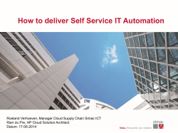 Infrastructure management