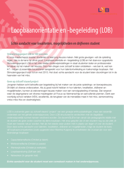 Download - MBO Loopbaan Ori&euml;ntatie Begeleiding
